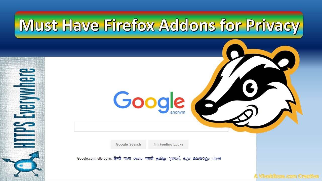 Must Have Firefox Privacy Addons
