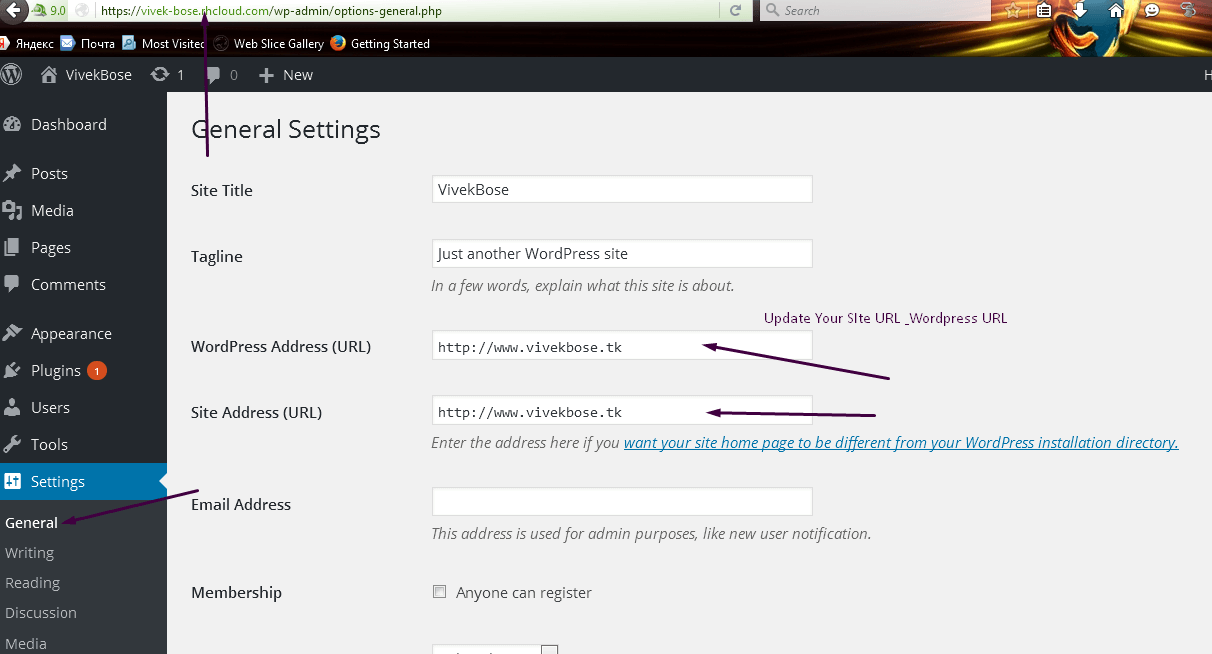 How to Start Your Own Website on Cloud Hosting For Free on Openshift Online Site URL & Application URL update